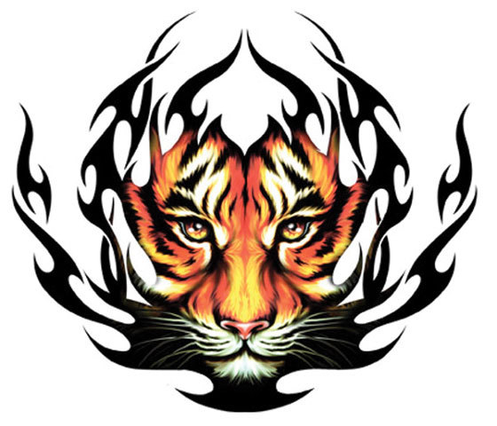 Tatuaje tattoo Tigre y vivora - Tigre y vivora - Tatuajes, Fotos, Dibujos y 